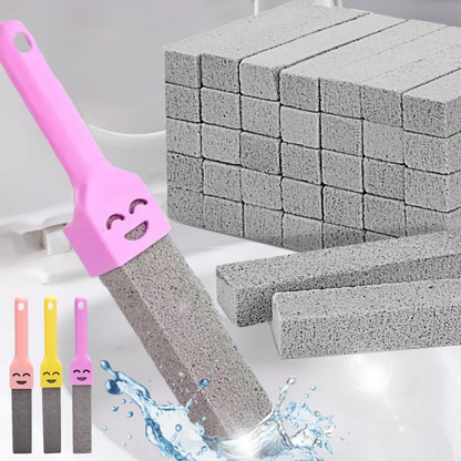 Bathroom Pumice Cleaning Brush Effective Limescale Rust And Stain Remover For Toilet Tile And Sink 3
