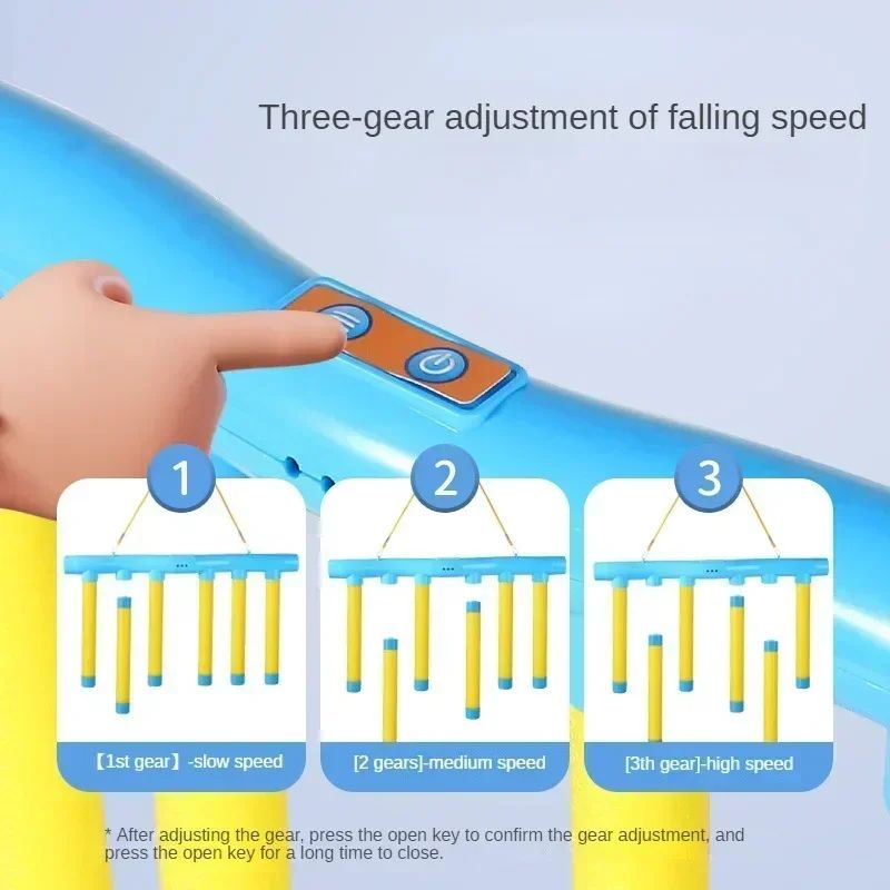 Fun Challenge Falling Sticks Game Set Educational Toy For Reaction Ability Training ParentChild Int 2