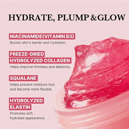 Glow  Lifted Sakura Mask Collagen Jelly Cream With Niacinamide  Hydrolyzed Collagen For Moisturizin 1