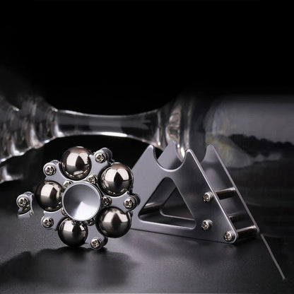 Foldable Double Pendulum Metal Fidget Spinner Antistress Hand Spinner Gyroscope Adult Toys  Stress  2