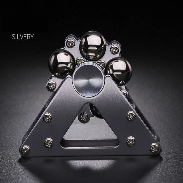 Foldable Double Pendulum Metal Fidget Spinner Antistress Hand Spinner Gyroscope Adult Toys  Stress  8