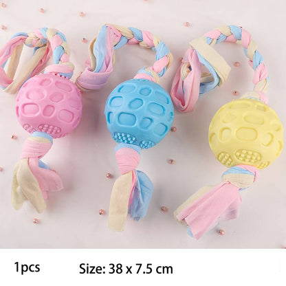 Durable Dog Chew Toys For Small Breeds TPR Knot Teething Puppy Toys For Teeth Cleaning  Boredom Rel 16