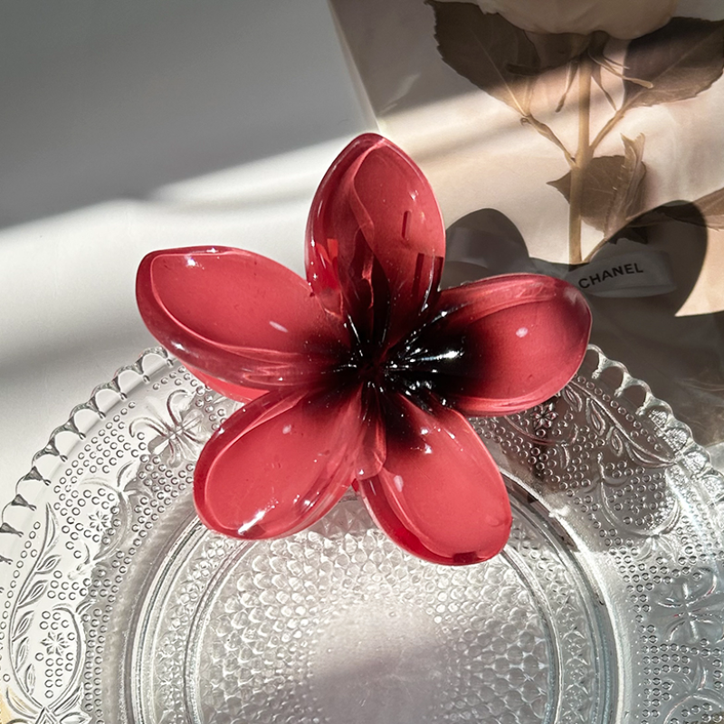 Large Boho Flower Hair Claw Clips For Women Stylish Hairpins  Barrettes For Beach  Everyday Wear 7