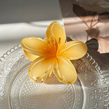 Large Boho Flower Hair Claw Clips For Women Stylish Hairpins  Barrettes For Beach  Everyday Wear 5