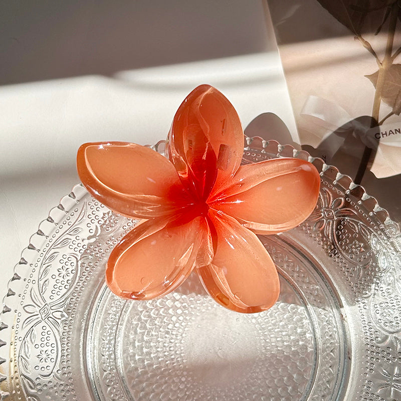 Large Boho Flower Hair Claw Clips For Women Stylish Hairpins  Barrettes For Beach  Everyday Wear 6