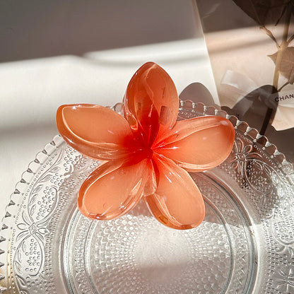 Large Boho Flower Hair Claw Clips For Women Stylish Hairpins  Barrettes For Beach  Everyday Wear 6