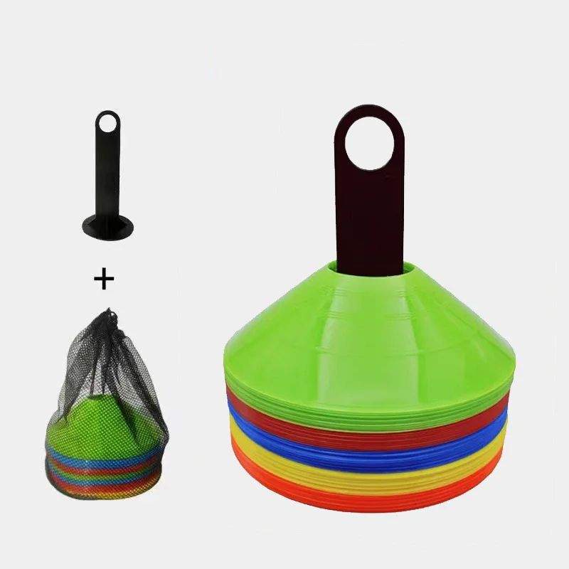 Soccer Disc Cones Set Pro Agility Discs For Football Training Durable Space Markers For Speed  Coor 1