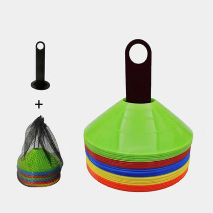 Soccer Disc Cones Set Pro Agility Discs For Football Training Durable Space Markers For Speed  Coor 1