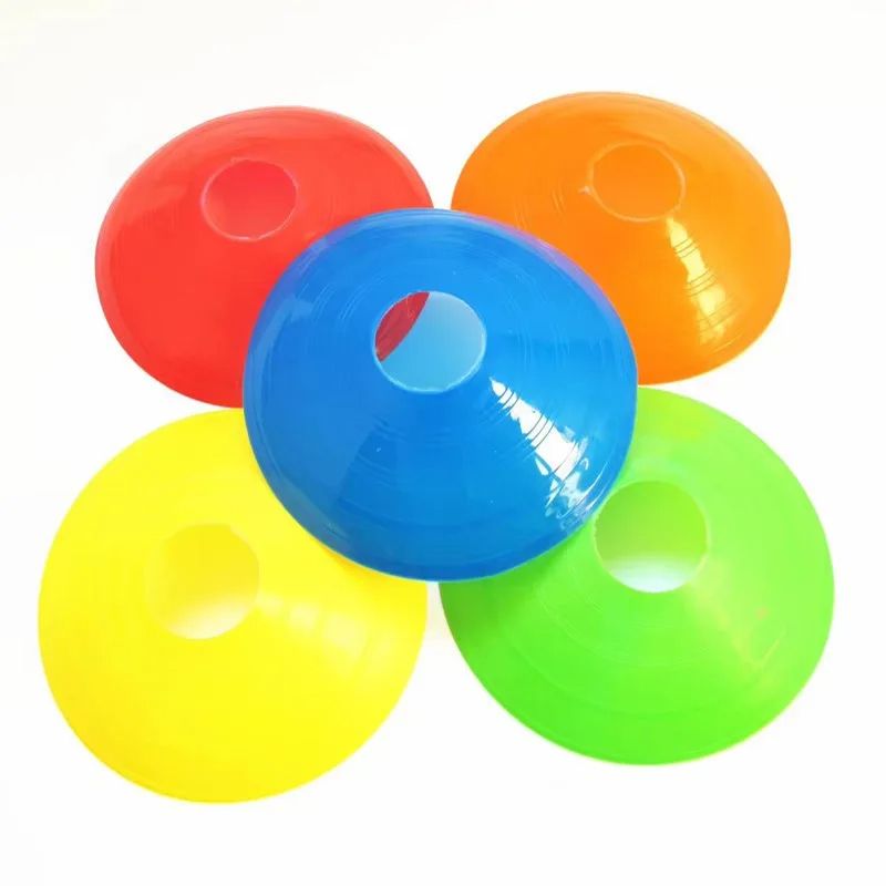 Soccer Disc Cones Set Pro Agility Discs For Football Training Durable Space Markers For Speed  Coor 2