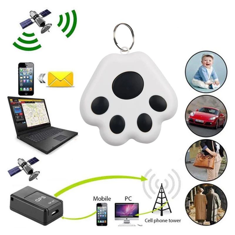 Portable Mini Cat Dog Pet Tracking Locator Bluetooth AntiLost Device For Kids Keys Wallets And Pets 5
