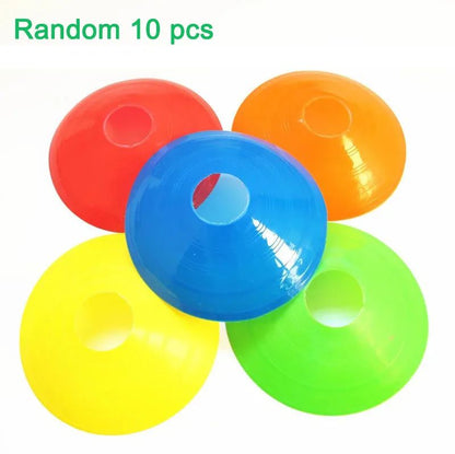 Soccer Disc Cones Set Pro Agility Discs For Football Training Durable Space Markers For Speed  Coor 6