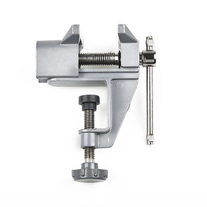 Mini Table Bench Vise  Aluminum Alloy Work Clamp For DIY Jewelry Repair Crafting And Home Projects 1