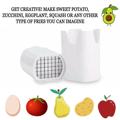 Professional Potato Cutter Rapid Slicer for Crispy Fried Potatoes & Veggies