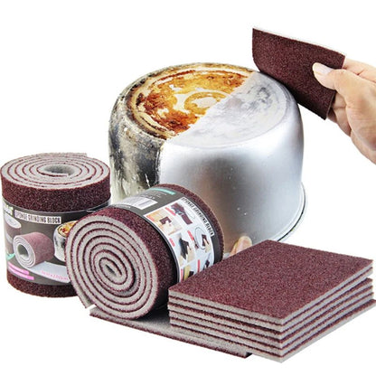 Magic Melamine Sponge Carborundum Kitchen Sponge Eraser for Pan Pot Dish Cleaning, Heavy-Duty Household Cleaning Items