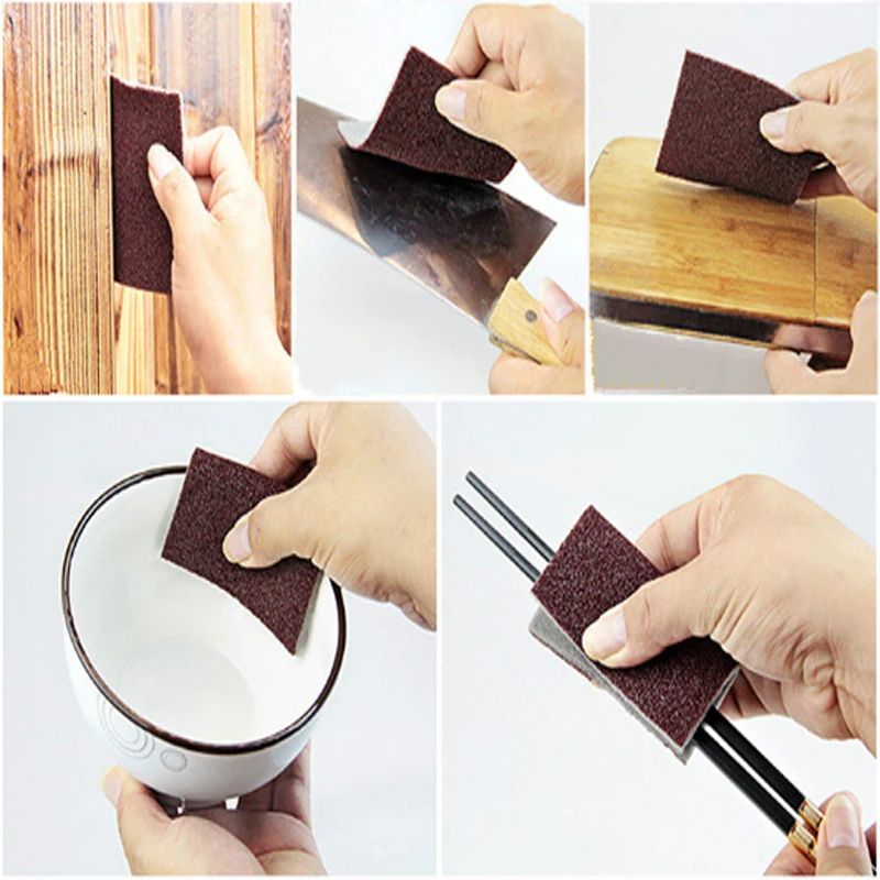 Magic Melamine Sponge Carborundum Kitchen Sponge Eraser For Pan Pot Dish Cleaning HeavyDuty Househo 2