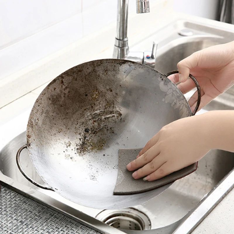 Magic Melamine Sponge Carborundum Kitchen Sponge Eraser For Pan Pot Dish Cleaning HeavyDuty Househo 3