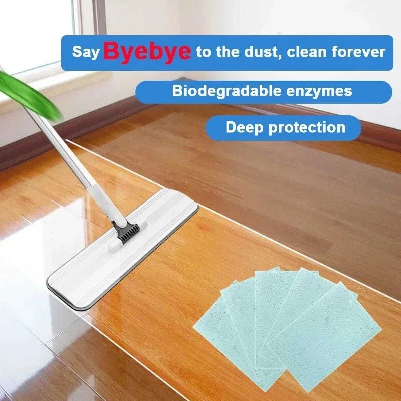 Floor Cleaner Tablets WaterSoluble Deodorant Sheets Sterilizing Fragrant Dirt Remover For Bathroom  1