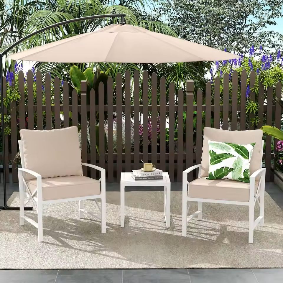 Outdoor Patio Furniture Sectional Set With Coffee Table 1