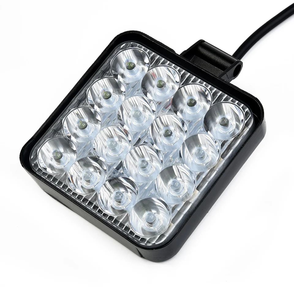 Mini 48W Green LED Floodlight  12V24V OffRoad Driving Fog Lamp For Truck SUV ATV Boat 4WD Vehicles 2