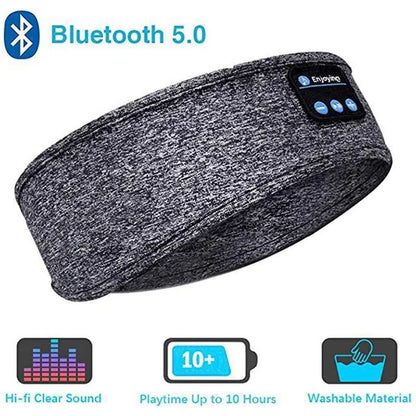 Bluetooth Earphones Sports Sleeping Headband Elastic Wireless Headphones With Music Eye Mask Noise  7