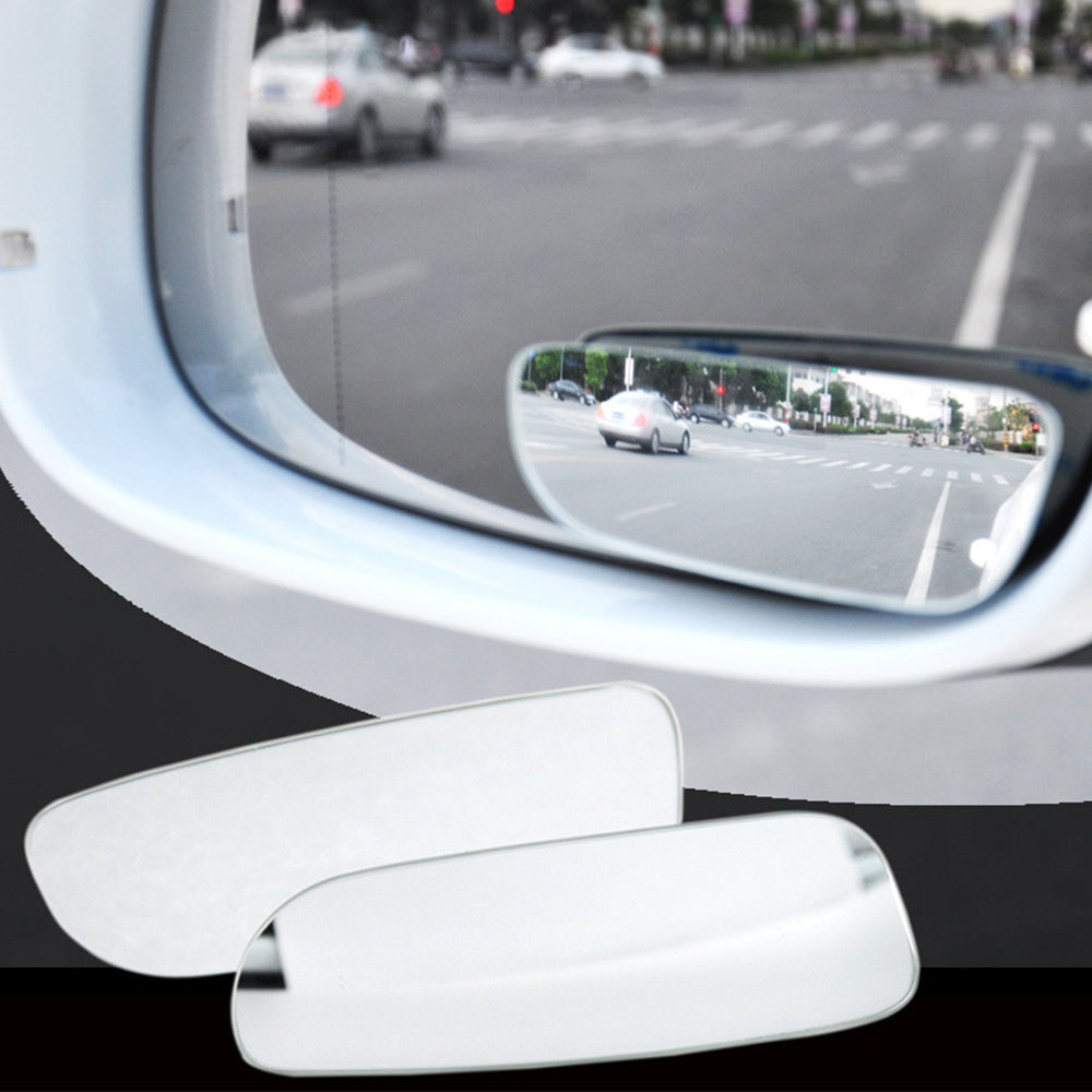 Universal Car Blind Spot Mirrors (2pcs), 360 Rotatable Wide Angle Parking Mirrors with 3M Adhesive for Enhanced Safety