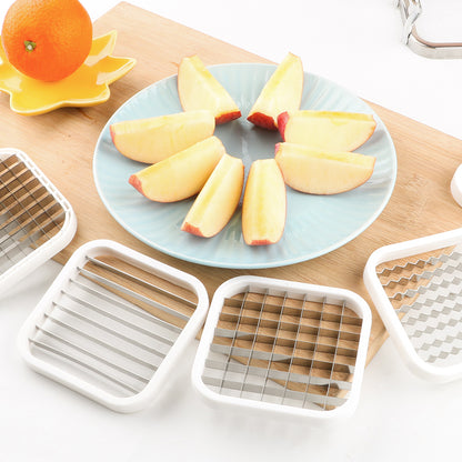 Stainless Steel Fruit Cutter & Slicer Multi-Functional Kitchen Gadget for Perfect Slices of Apples, Pears & Potatoes