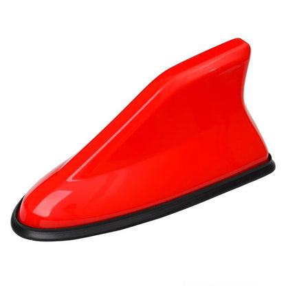 Universal Car Shark Fin Antenna  FMAM Radio Signal Aerial Roof Mount Sleek Auto Styling Accessory F 9