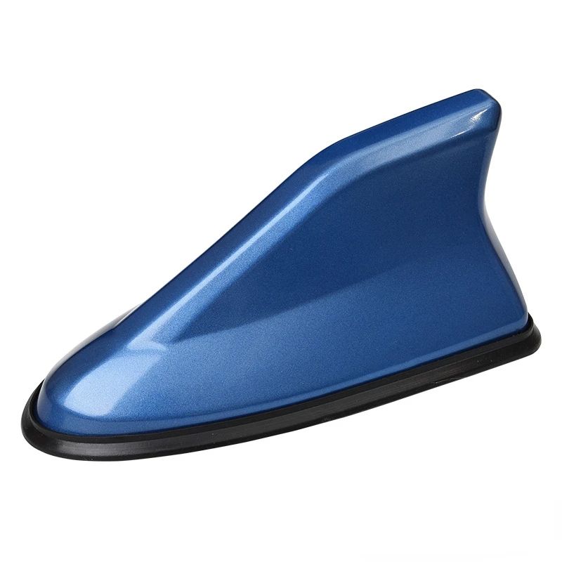 Universal Car Shark Fin Antenna  FMAM Radio Signal Aerial Roof Mount Sleek Auto Styling Accessory F 10