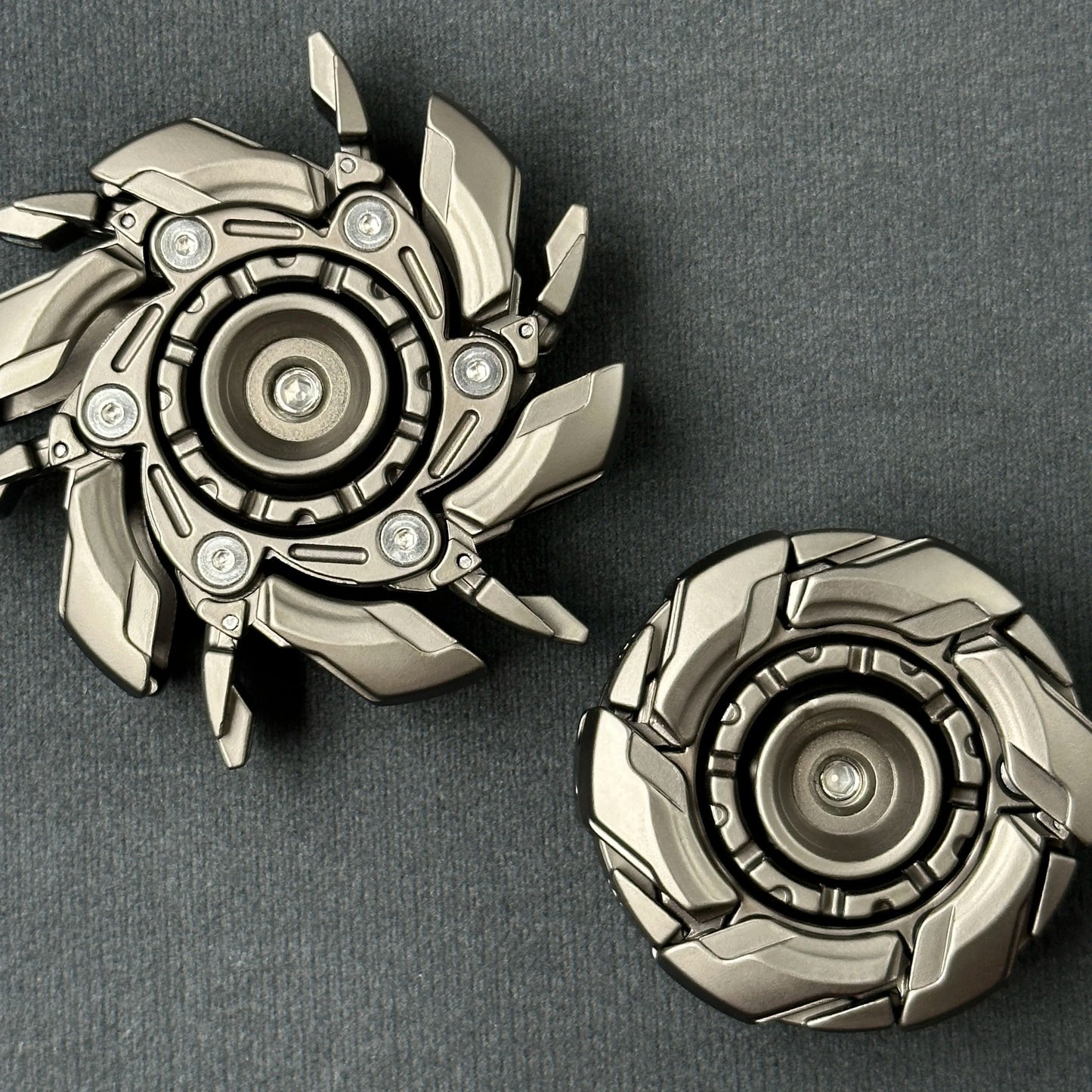 Magnetic EDC Fidget Sliders Open Armor Spinning Top Fidget Toy For Adult Stress  Anxiety Relief 4