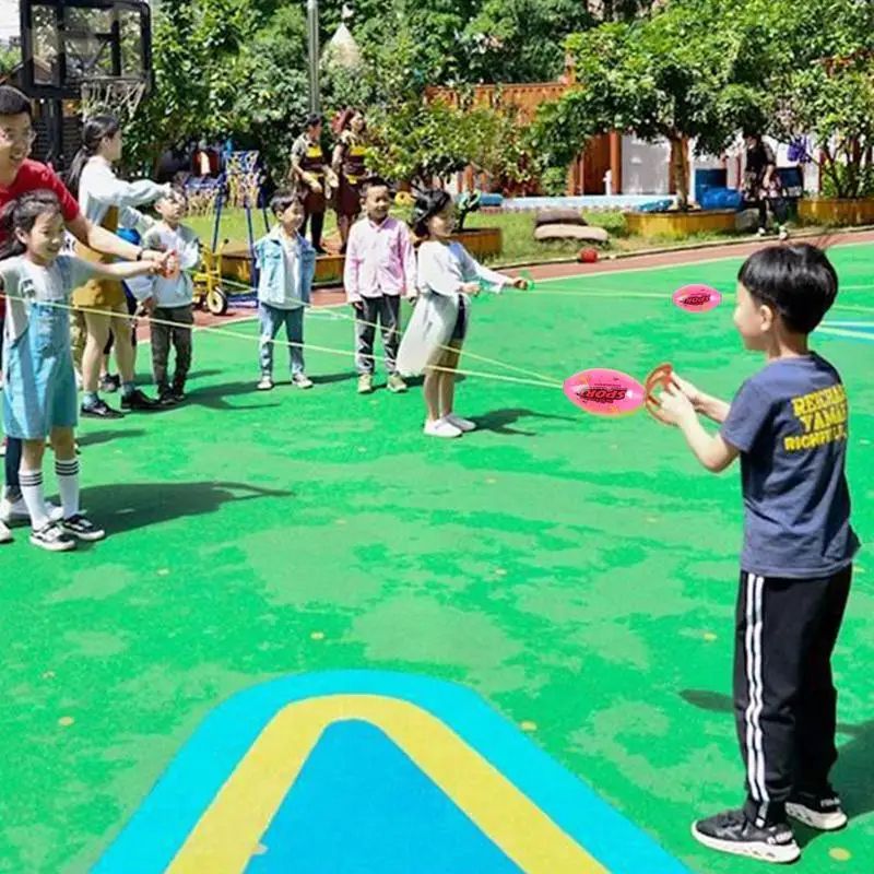 Hand Pulled Shuttle Ball Game  Elastic Fast Zoom Ball For Kids  Adults Arm Strength Training  Outdo 4
