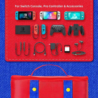 Large Carrying Protective Case For Nintendo Switch 2 OLED Console Pro Controller Travel Storage Bag 1