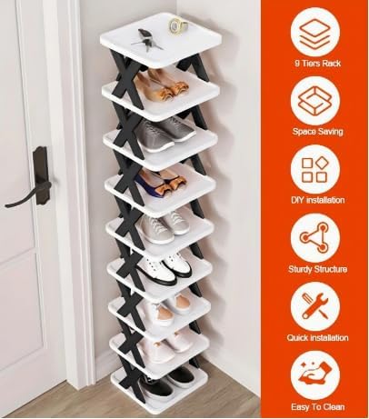 Modular MultiLayer Shoe Rack Organizer  SpaceSaving Detachable Storage Solution 6