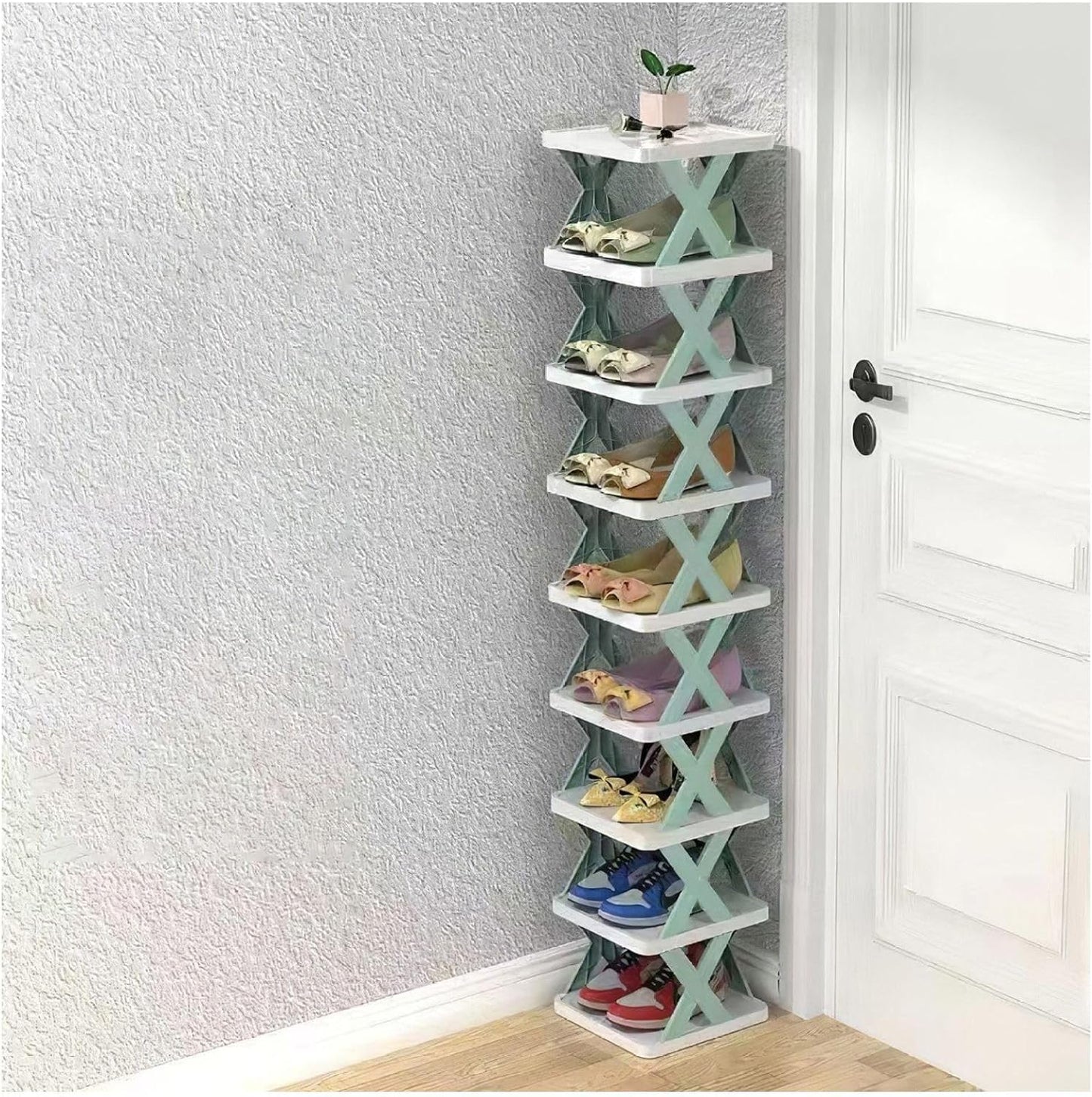 Modular MultiLayer Shoe Rack Organizer  SpaceSaving Detachable Storage Solution 8
