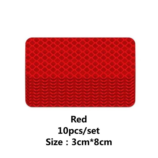 Car Bumper Reflective Stickers HighVisibility Reflective Warning Strip Tape For Vehicle Safety 9