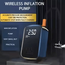 Cordless Electric Tire Inflator Portable Wireless Air Compressor Pump For Car Bike  Ball Inflation 1