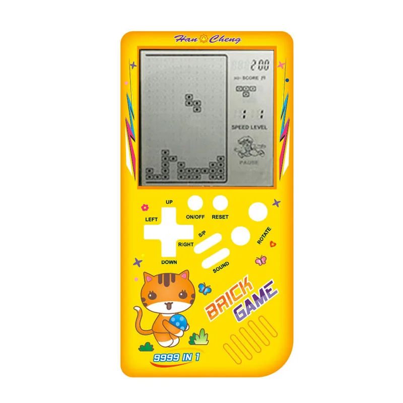 Mini Portable Retro Handheld Console Classic Pocket BRICK Game Machine For Children Educational Puz 2
