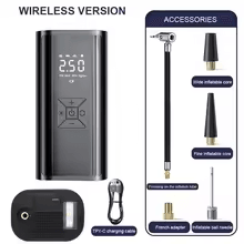 Cordless Electric Tire Inflator Portable Wireless Air Compressor Pump For Car Bike  Ball Inflation 7