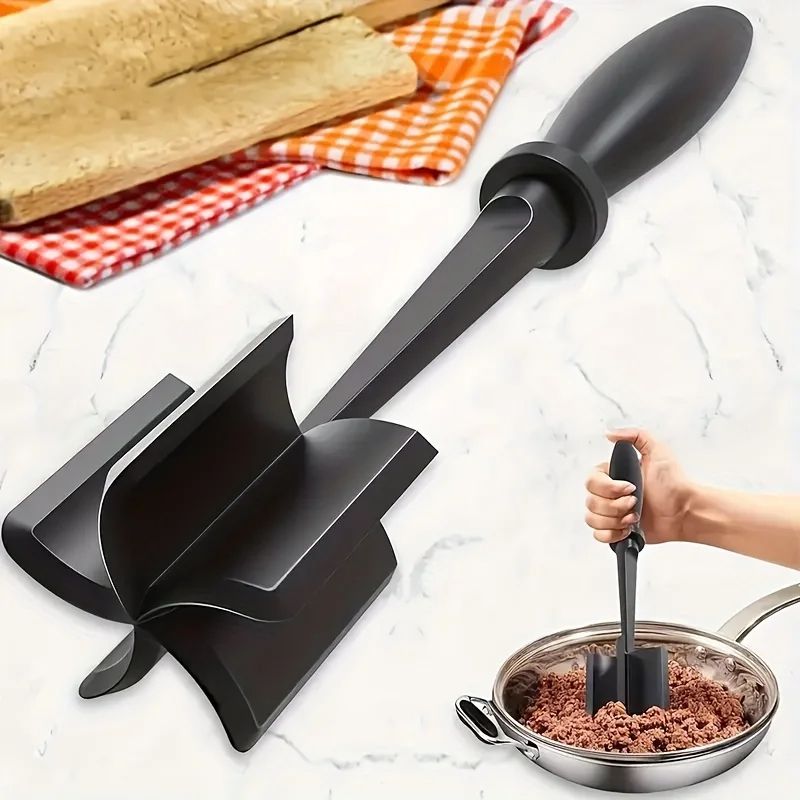 Kitchen Meat Chopper Meat Grinder Handheld Household Meat Masher For Efficient Mixing And Grinding 2