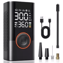 Cordless Electric Tire Inflator Portable Wireless Air Compressor Pump For Car Bike  Ball Inflation 8