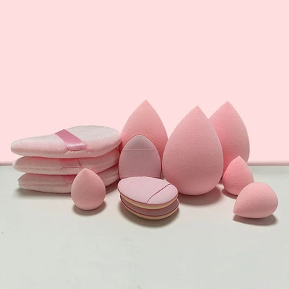 Makeup Tool Set With Giant Soft Makeup Egg Sponges Ideal For Powder Base Corner  Setting Best For N 2