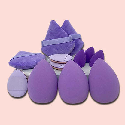 Makeup Tool Set With Giant Soft Makeup Egg Sponges Ideal For Powder Base Corner  Setting Best For N 4