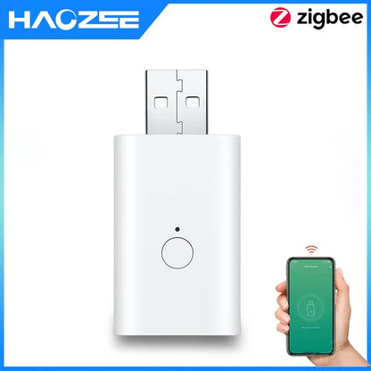Smart ZigBee Signal Repeater USB, Signal Amplifier Extender for Smart Home Automation, Compatible with Home Assistant