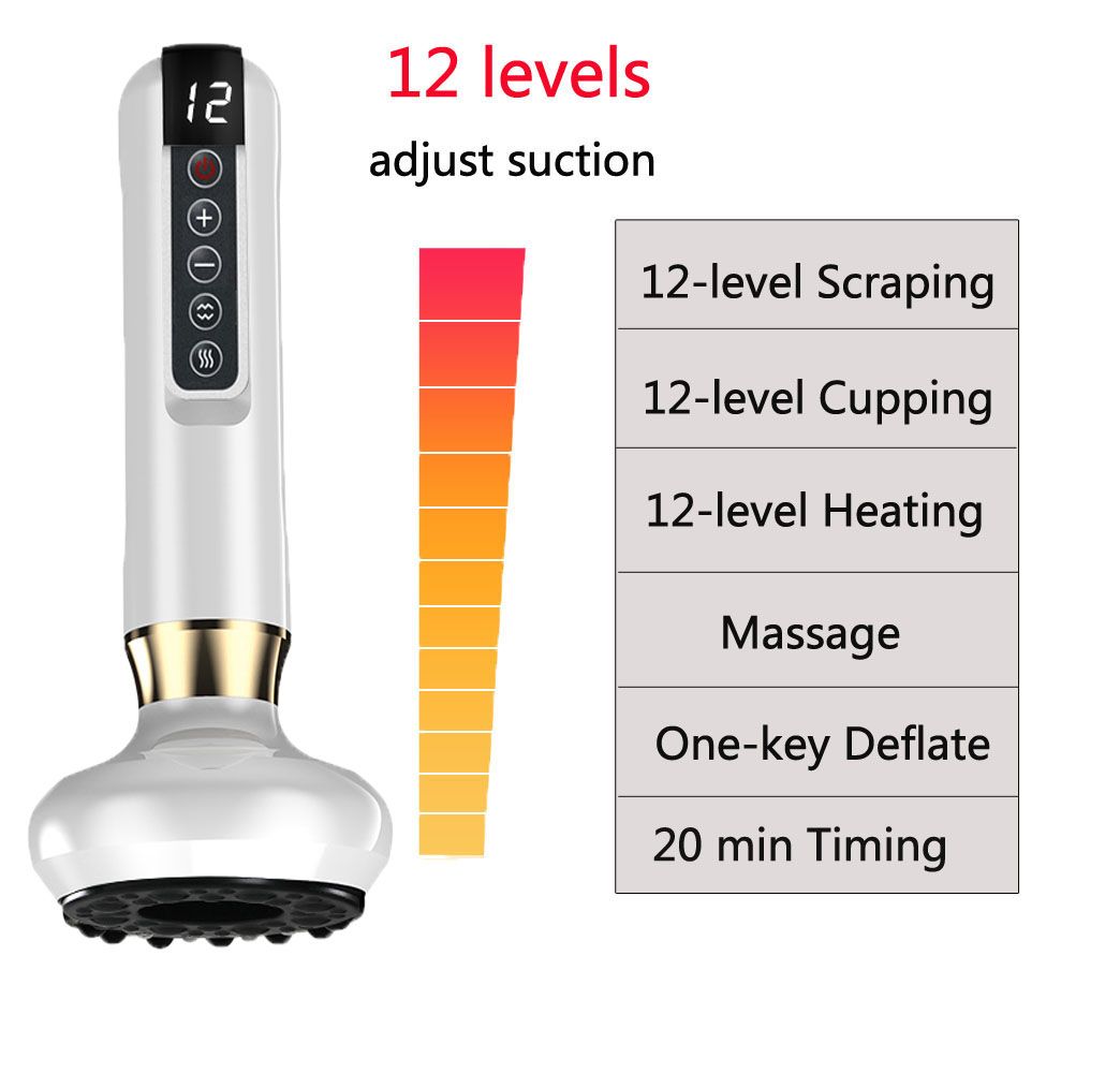 Electric Cupping Therapy  Gua Sha Massager  Infrared Body Slimming  Cellulite Relief Device 6