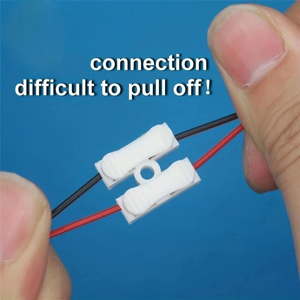 Quick Wire Connector Spring Clamp Terminal Block No Soldering No Screws For LED Strip 3