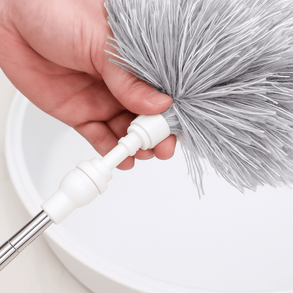 Adjustable Telescopic Microfiber Duster Brush Flexible LongReach Cleaning Tool For Cars Furniture   3