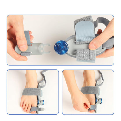 Adjustable Bunion Corrector With Rotating Toe Separator  Unisex Foot Alignment Brace For Hallux Val 2