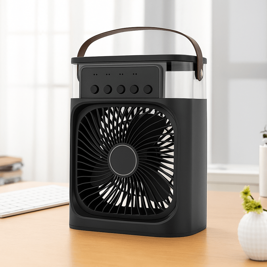 3in1 Portable Air Cooler With LED Night Light And Humidifier  Compact Cooling Solution For Home And 5