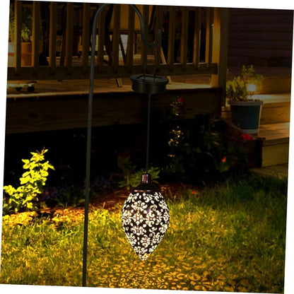 Solar Garden Projection Light  Waterproof Decorative Outdoor Drop Lamp For Fence Patio  Landscape 1