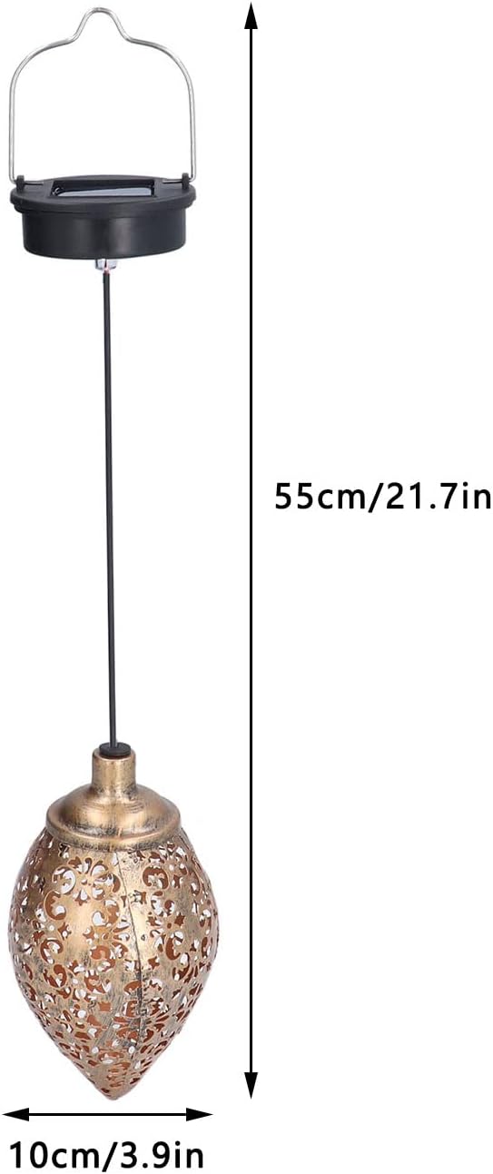 Solar Garden Projection Light  Waterproof Decorative Outdoor Drop Lamp For Fence Patio  Landscape 5