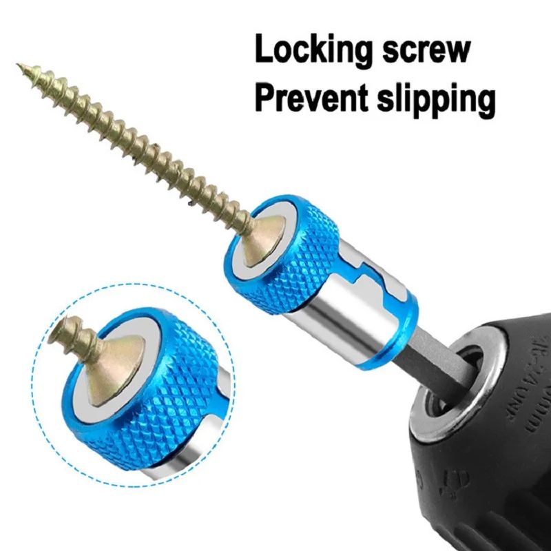 Universal Magnetic Ring Alloy Magnetizer For Screwdriver Bits AntiCorrosion Drill Bit Magnetic Ring